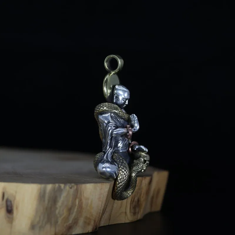 Fearless Shaolin Monk Pendant