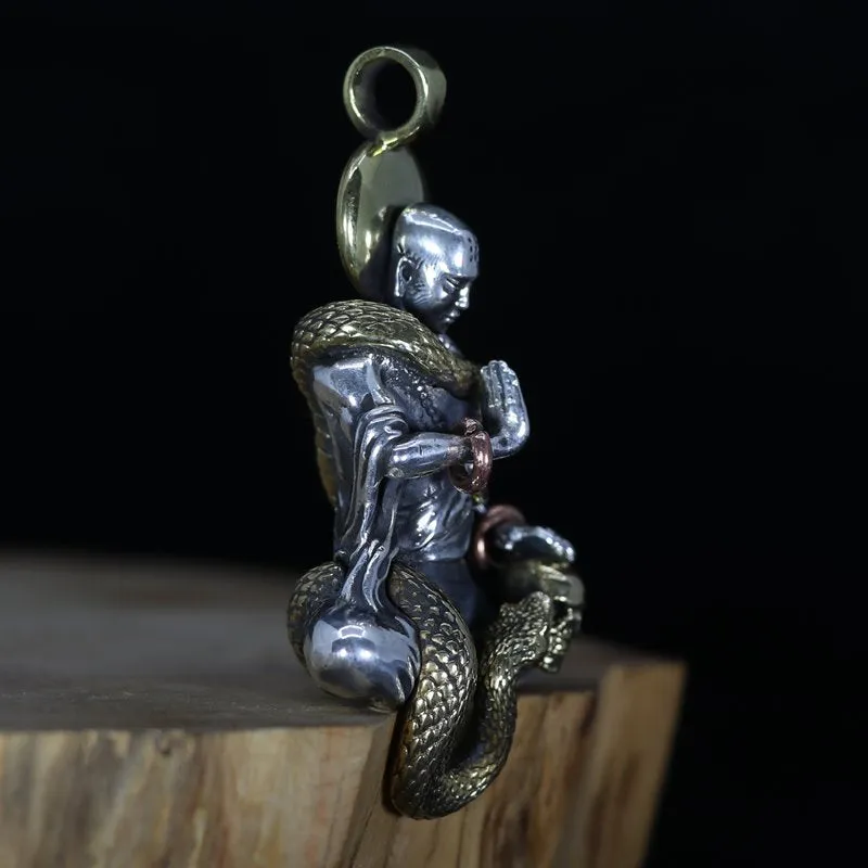 Fearless Shaolin Monk Pendant