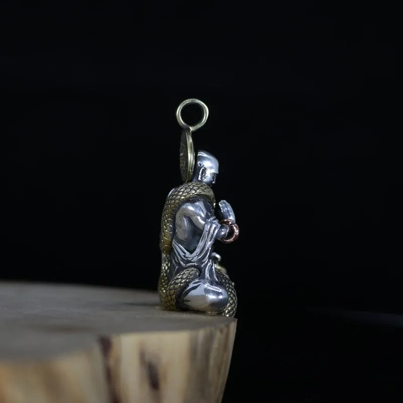 Fearless Shaolin Monk Pendant