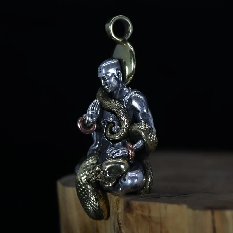 Fearless Shaolin Monk Pendant