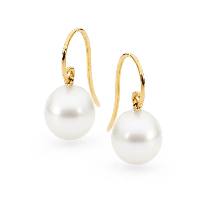 Fine French Hook Pearl Earrings