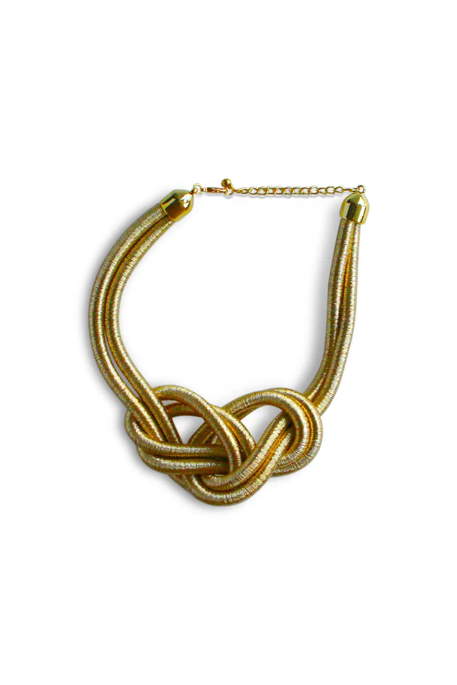 Gold Coil Knot