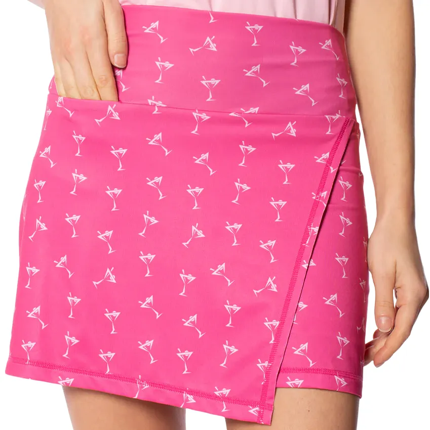 Golftini Skort Asymmetrical Pink