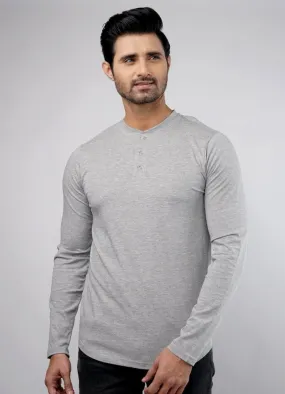 Harbor Full Sleeves Henley Tshirt