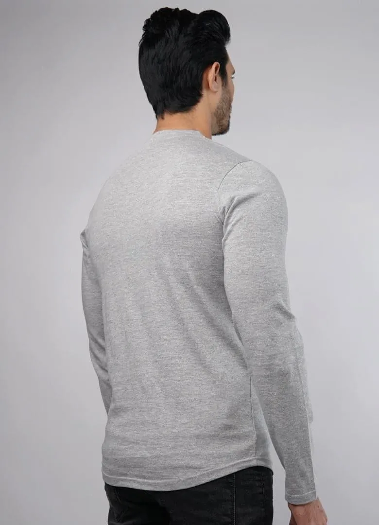 Harbor Full Sleeves Henley Tshirt