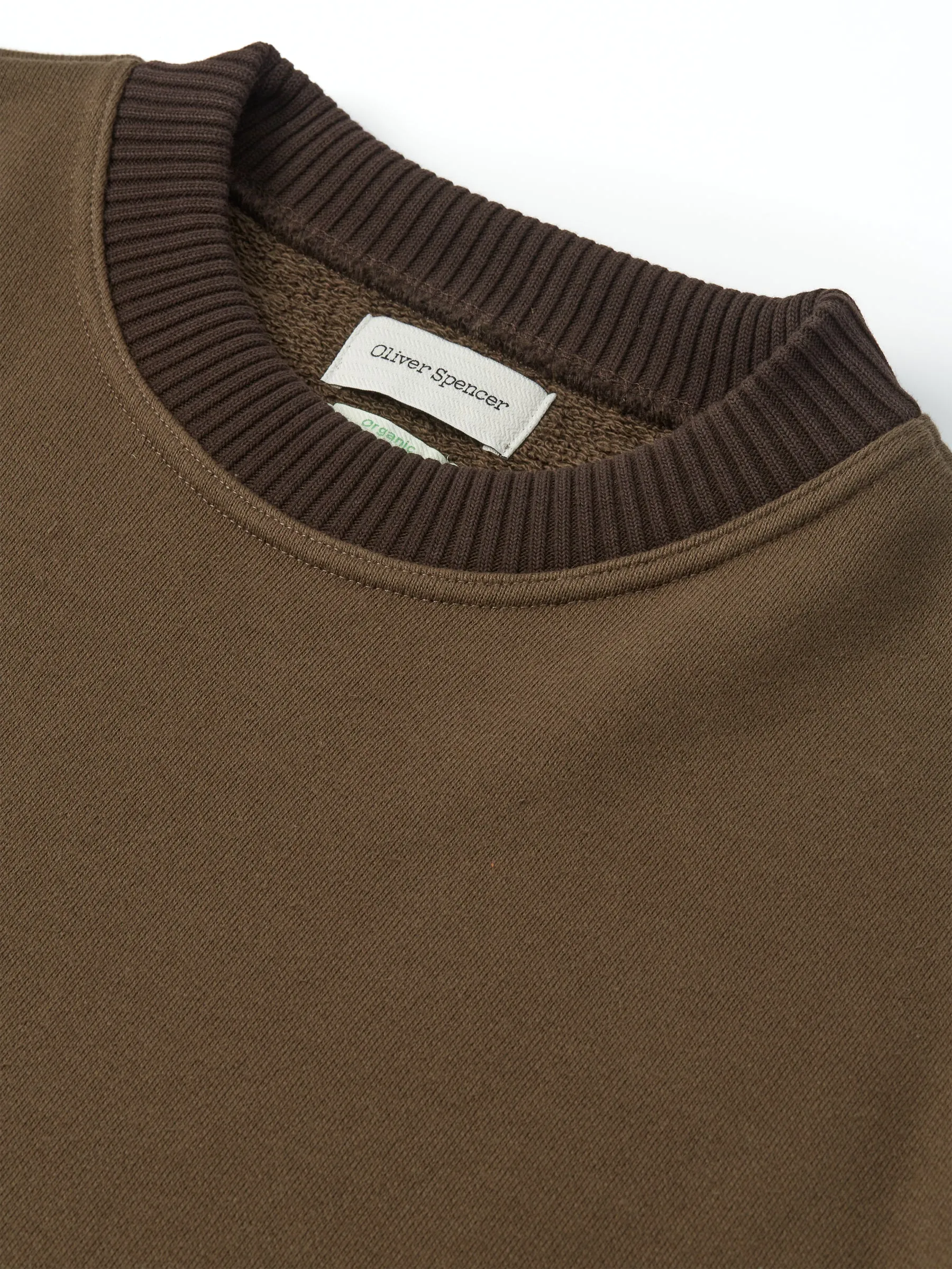 Heavyweight Sweatshirt Rosebank Khaki