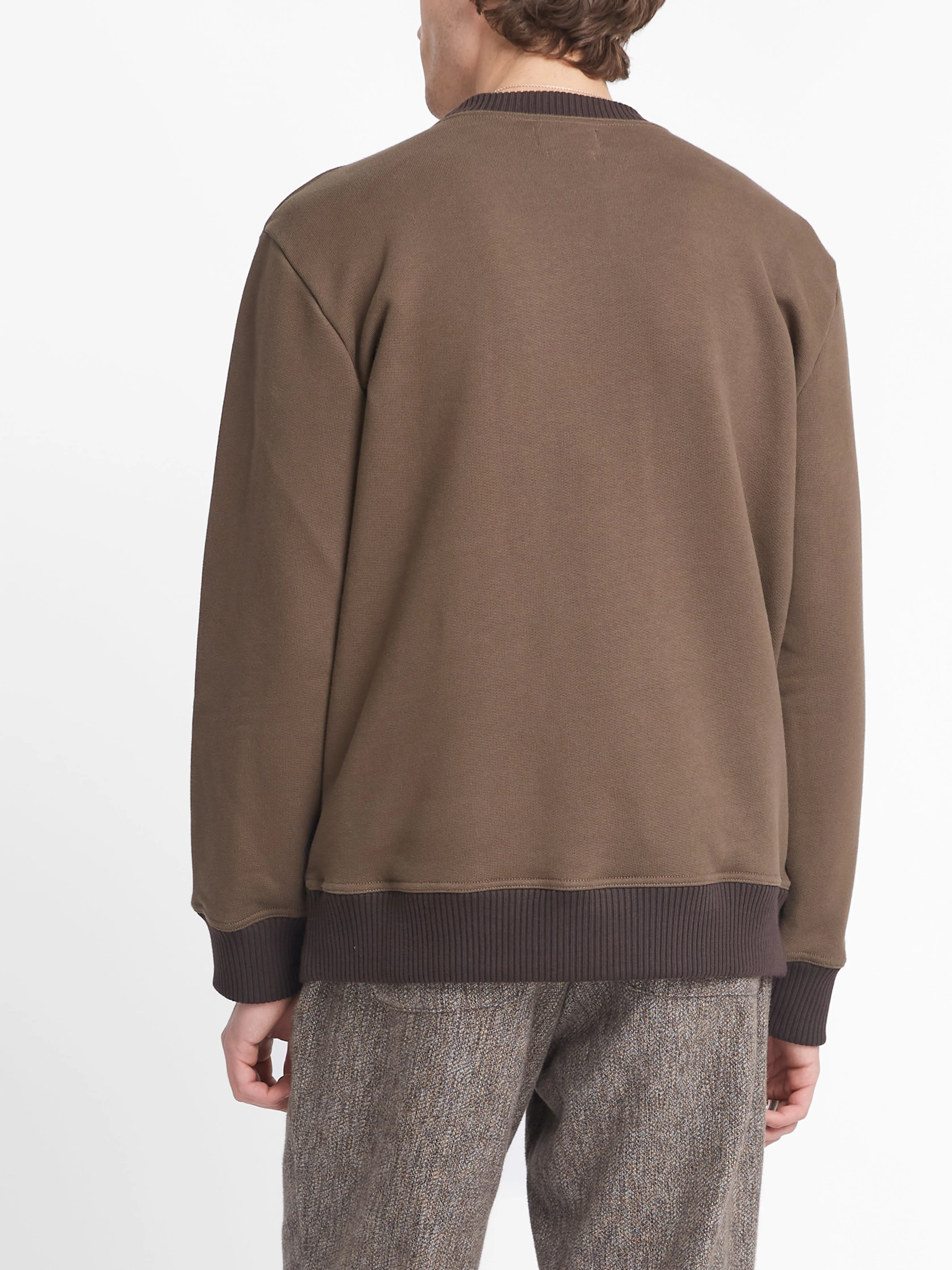 Heavyweight Sweatshirt Rosebank Khaki