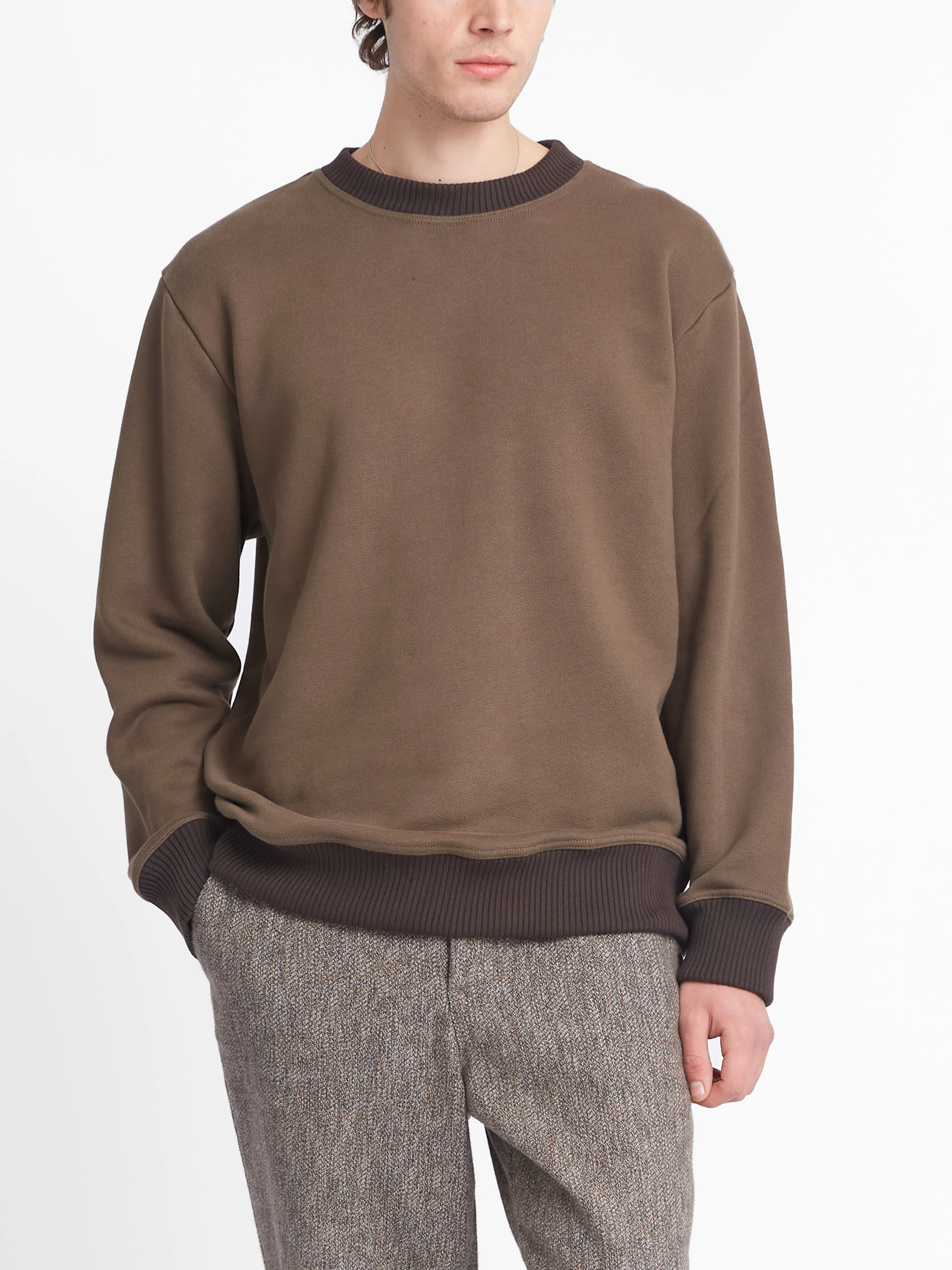 Heavyweight Sweatshirt Rosebank Khaki