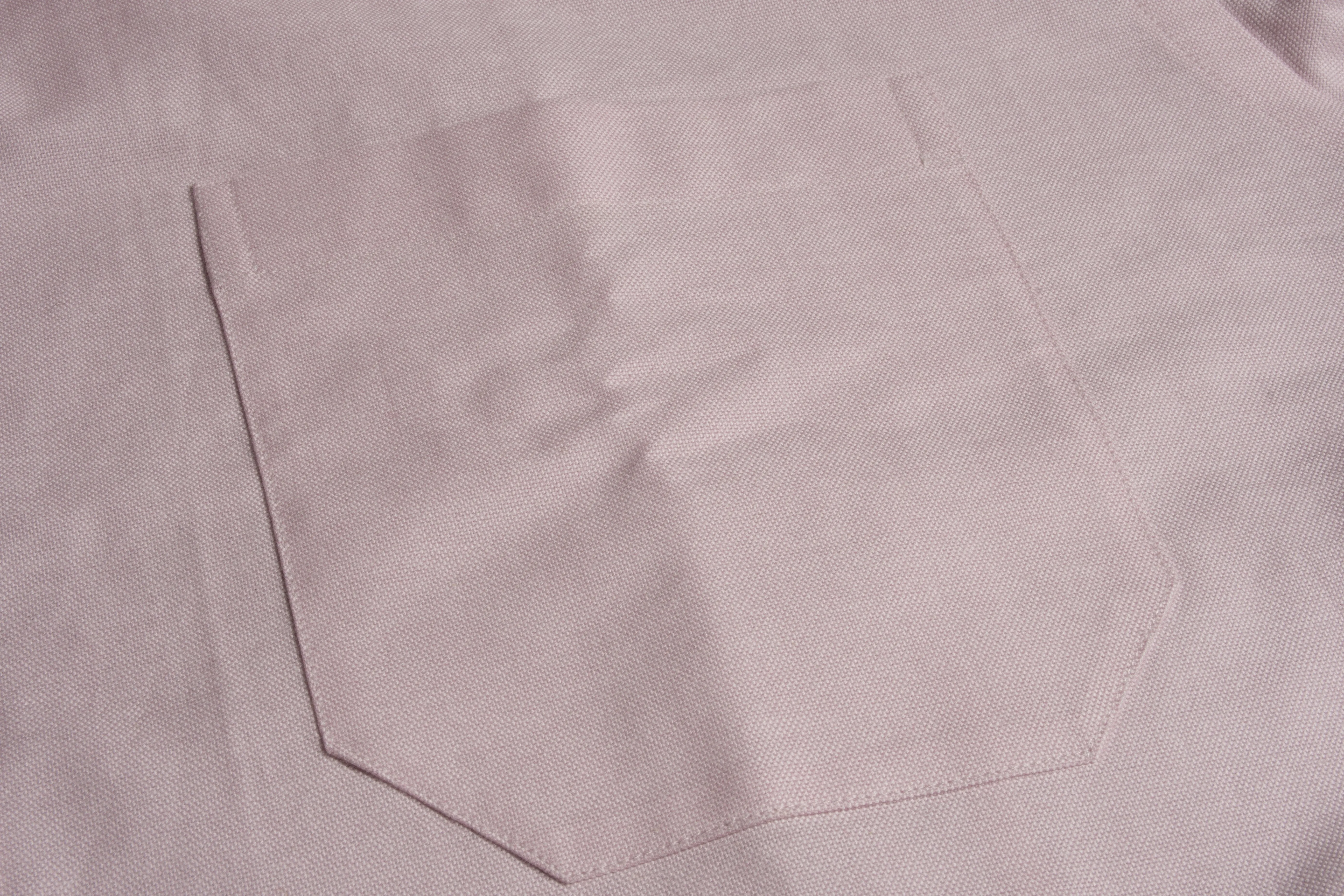 Japanese Baby Pink Oxford Selvedge Shirt