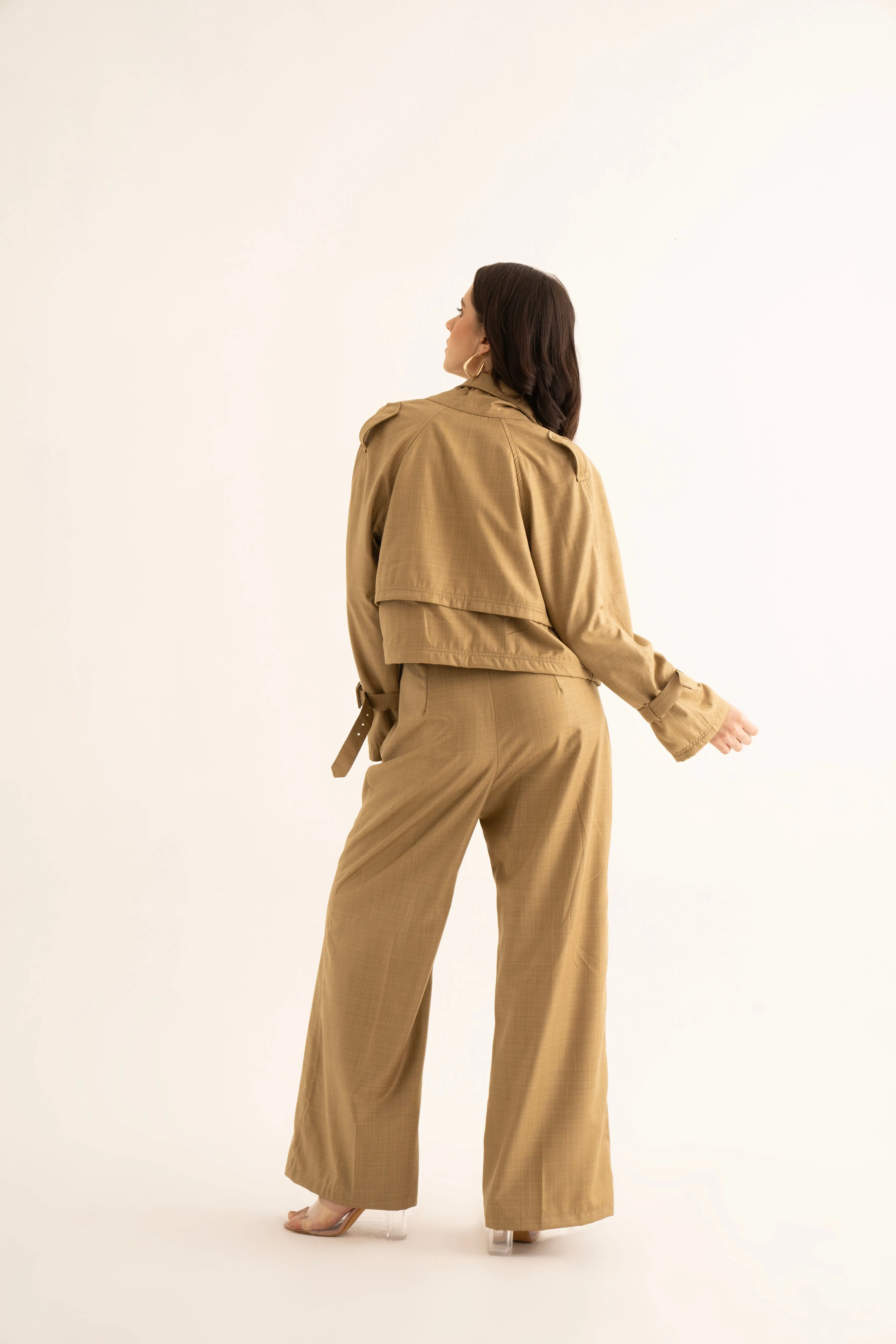 Khaki Suiting Pants