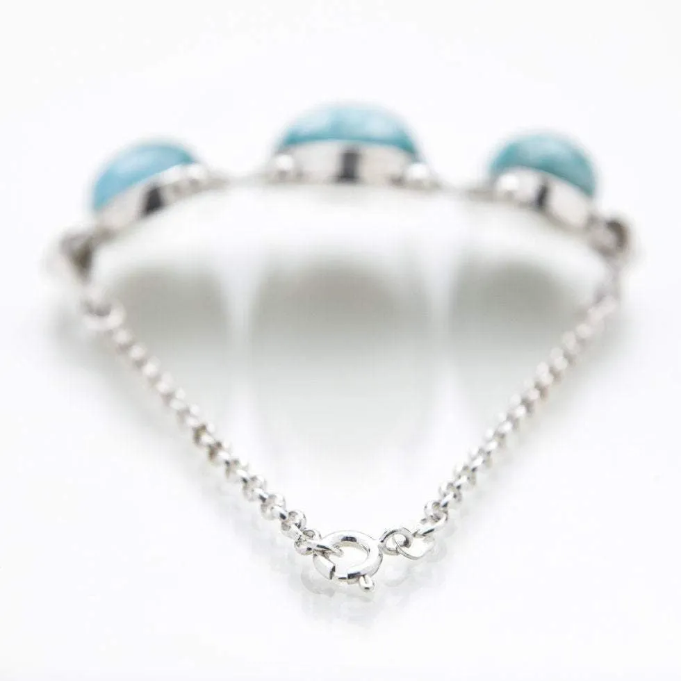 Larimar Charlotte Bracelet