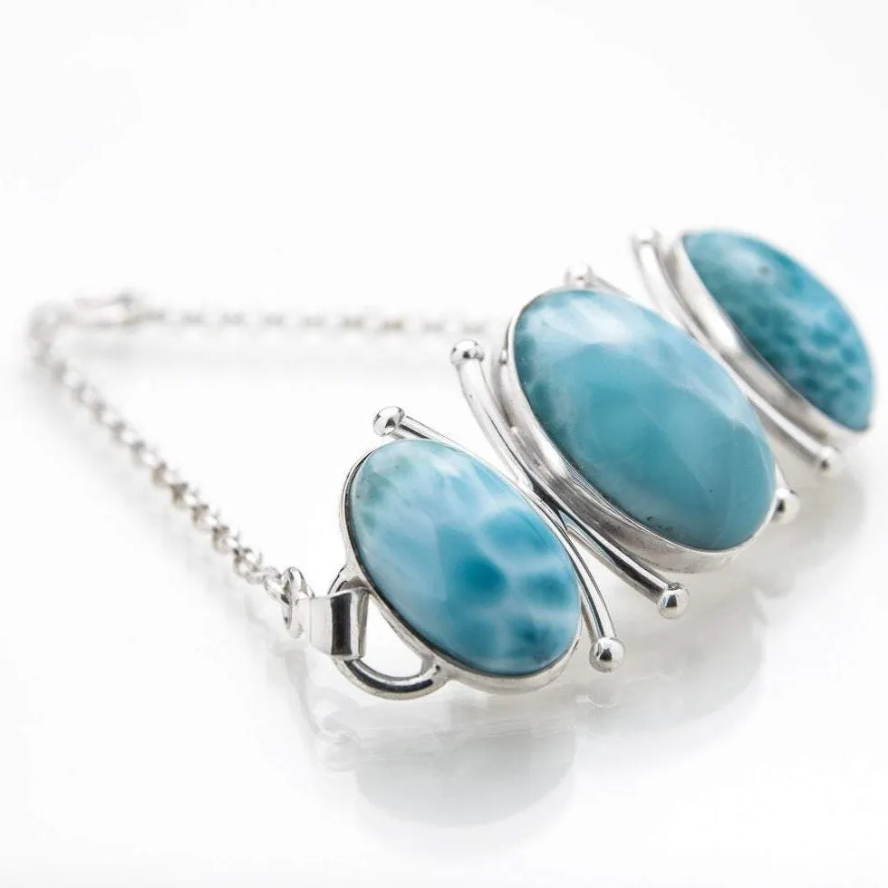 Larimar Charlotte Bracelet