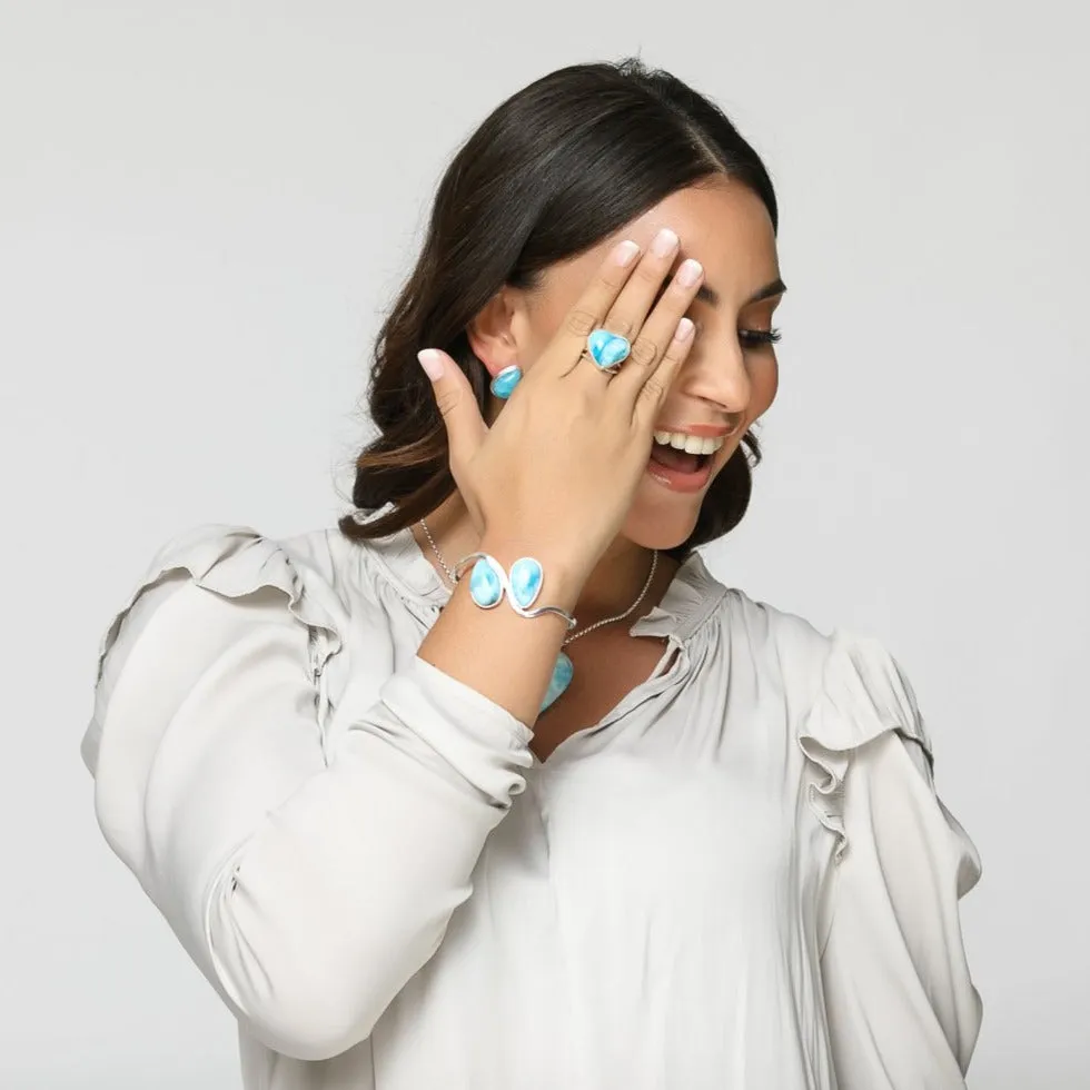 Larimar Cuff Bracelet Witter Twins