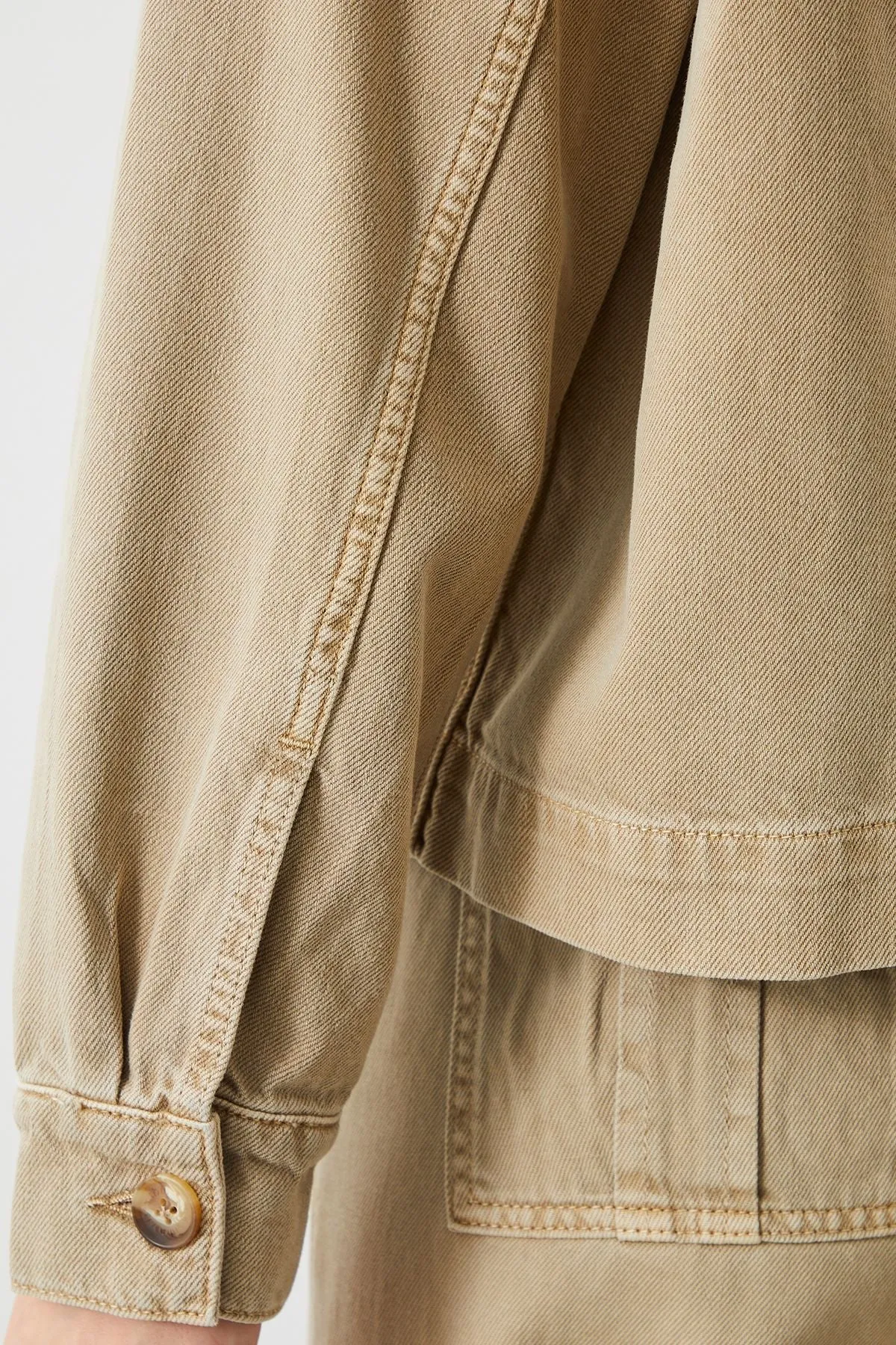 Lima Beige Women's Hemp Jacket