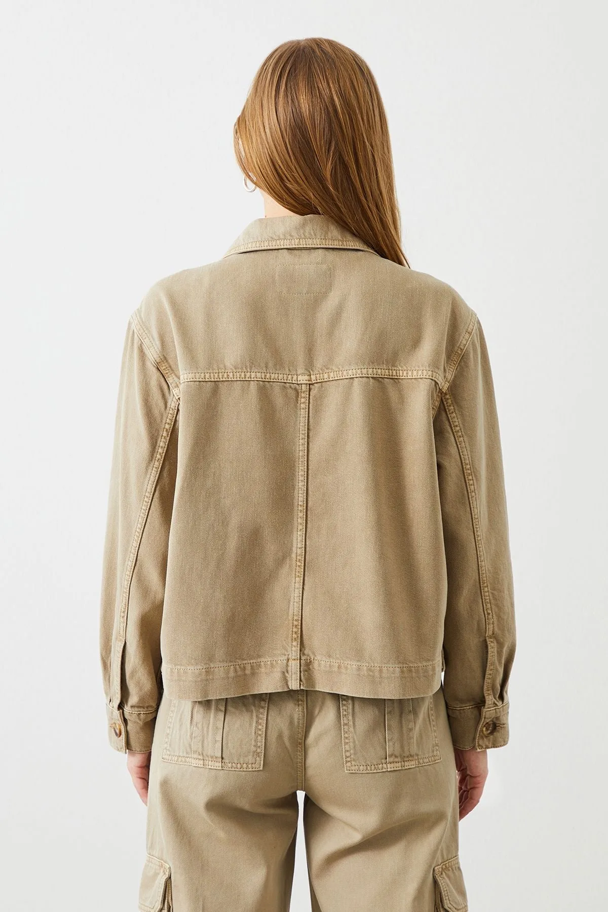 Lima Beige Women's Hemp Jacket