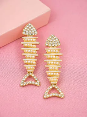 Lizdek Fish Earring