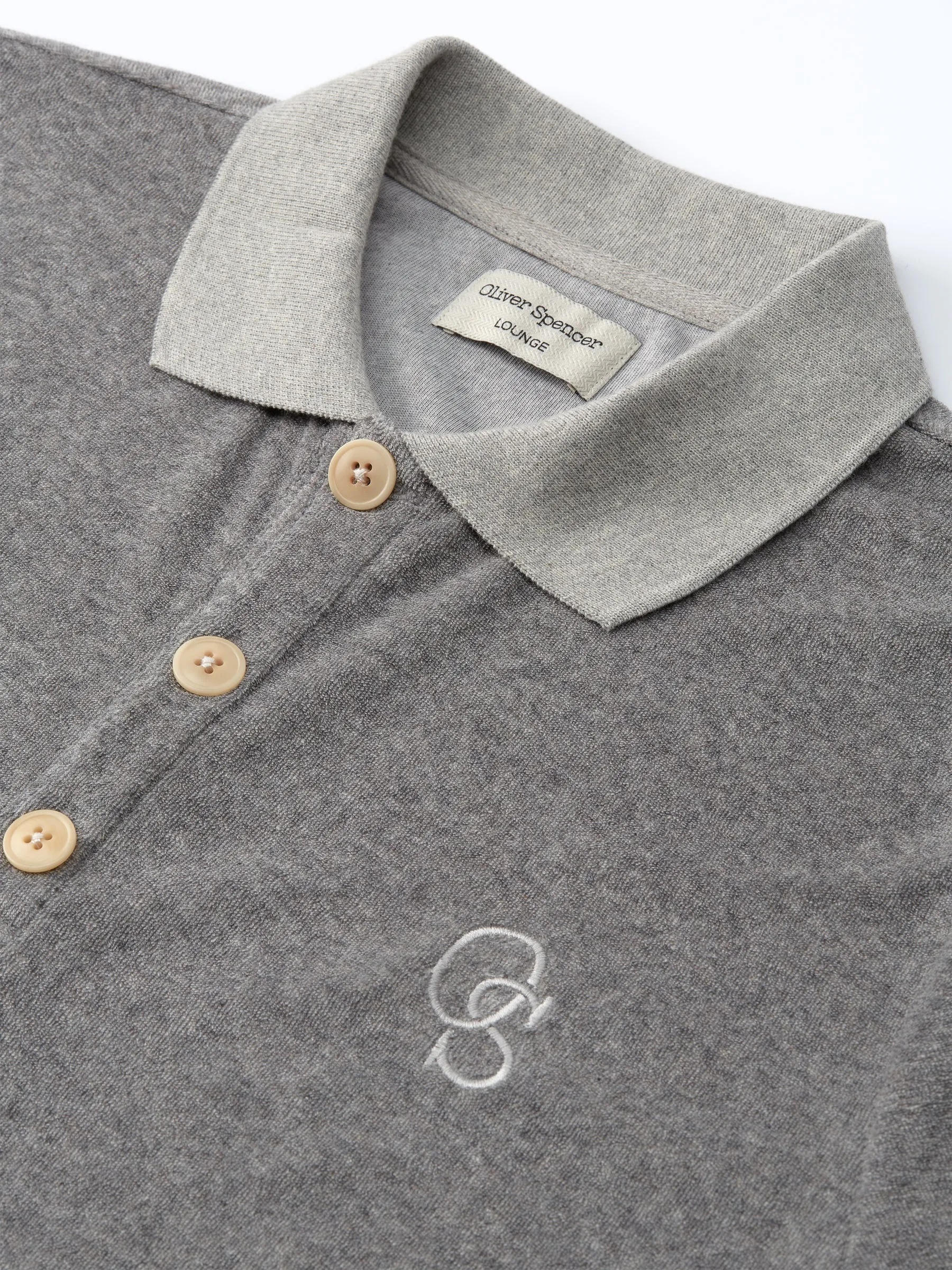 Lounge Polo Shirt Ashbourne Grey