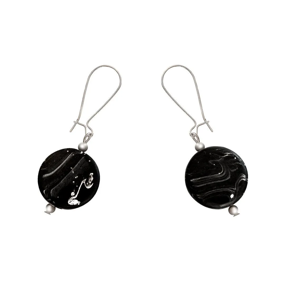 Luna Petite Resin Earrings