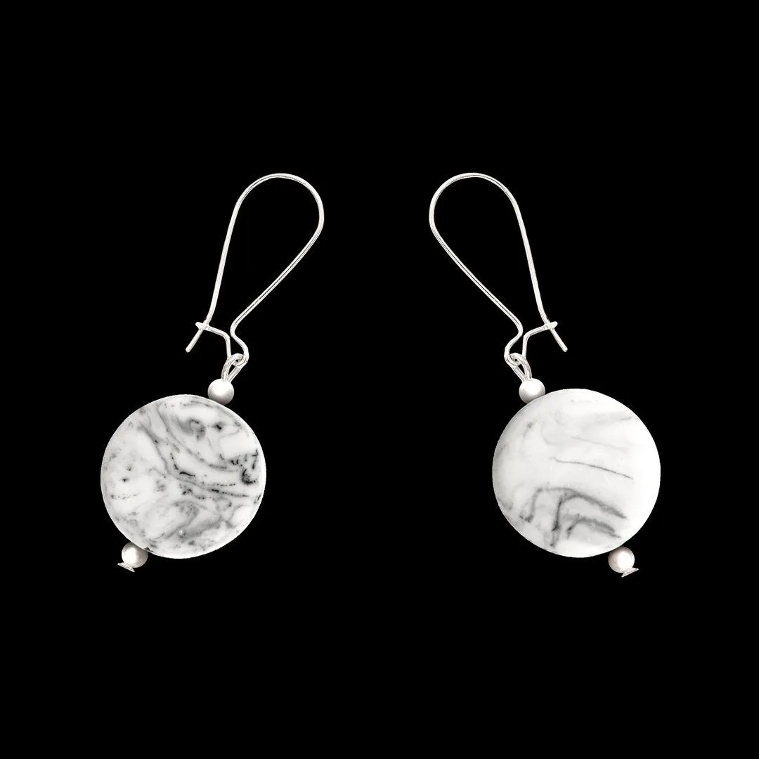 Luna Petite Resin Earrings