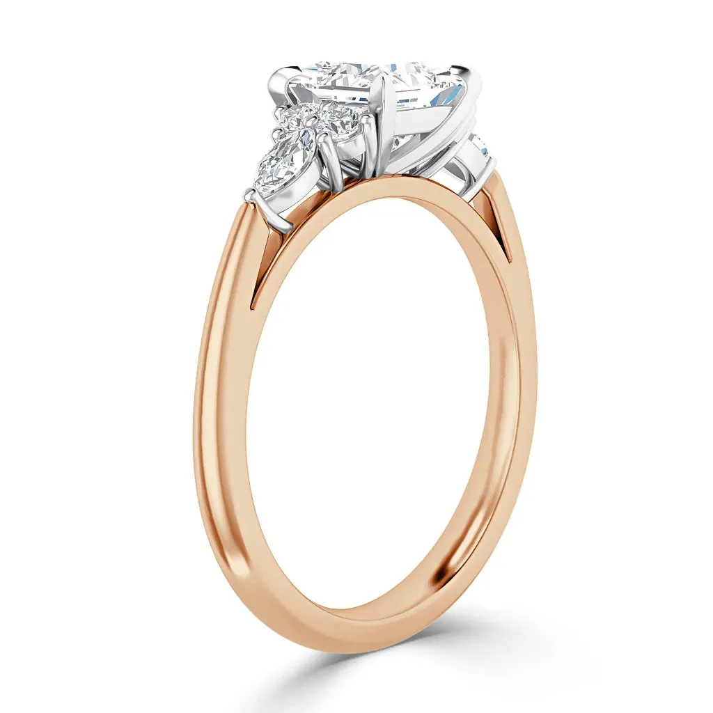 Maya - 18ct Rose Gold - Princess