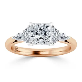 Maya - 18ct Rose Gold - Princess