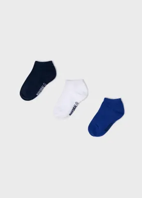 Mayoral Mini 3pc Short Sock Set_ Aquarium 10230-93