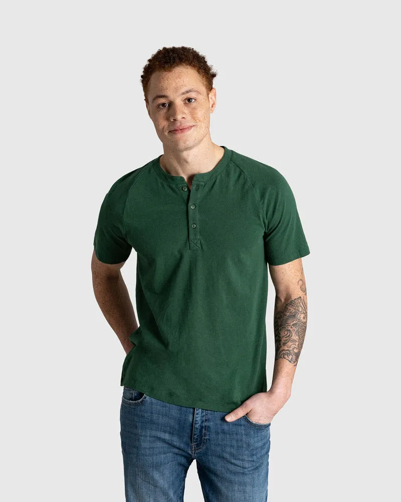 Men's EcoKnit Henley Tee