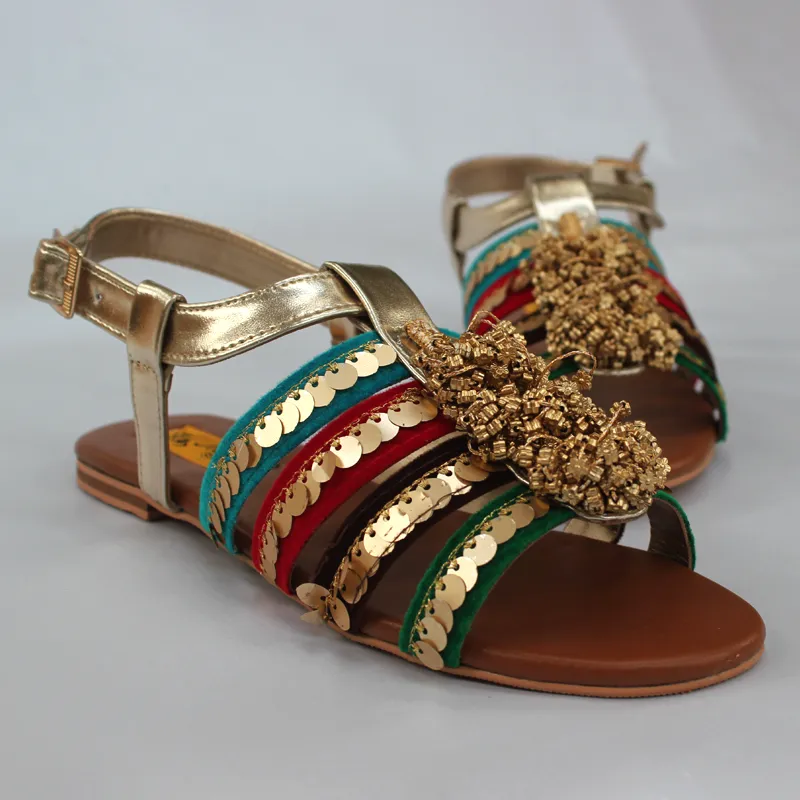 Multi Color Fancy Sandal for women