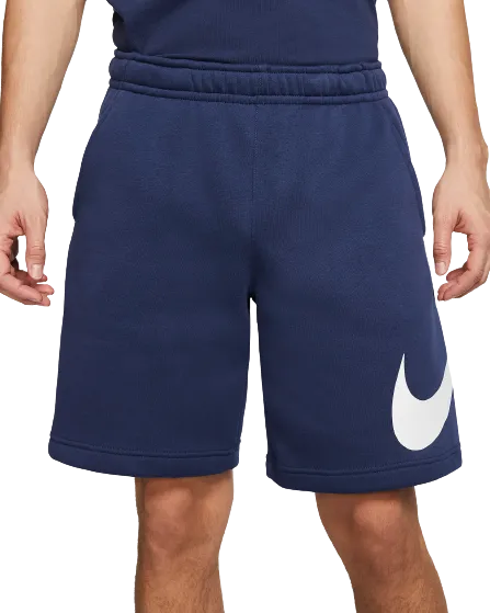 Nike Men's Sportswear Club Shorts - Midnight Navy / White