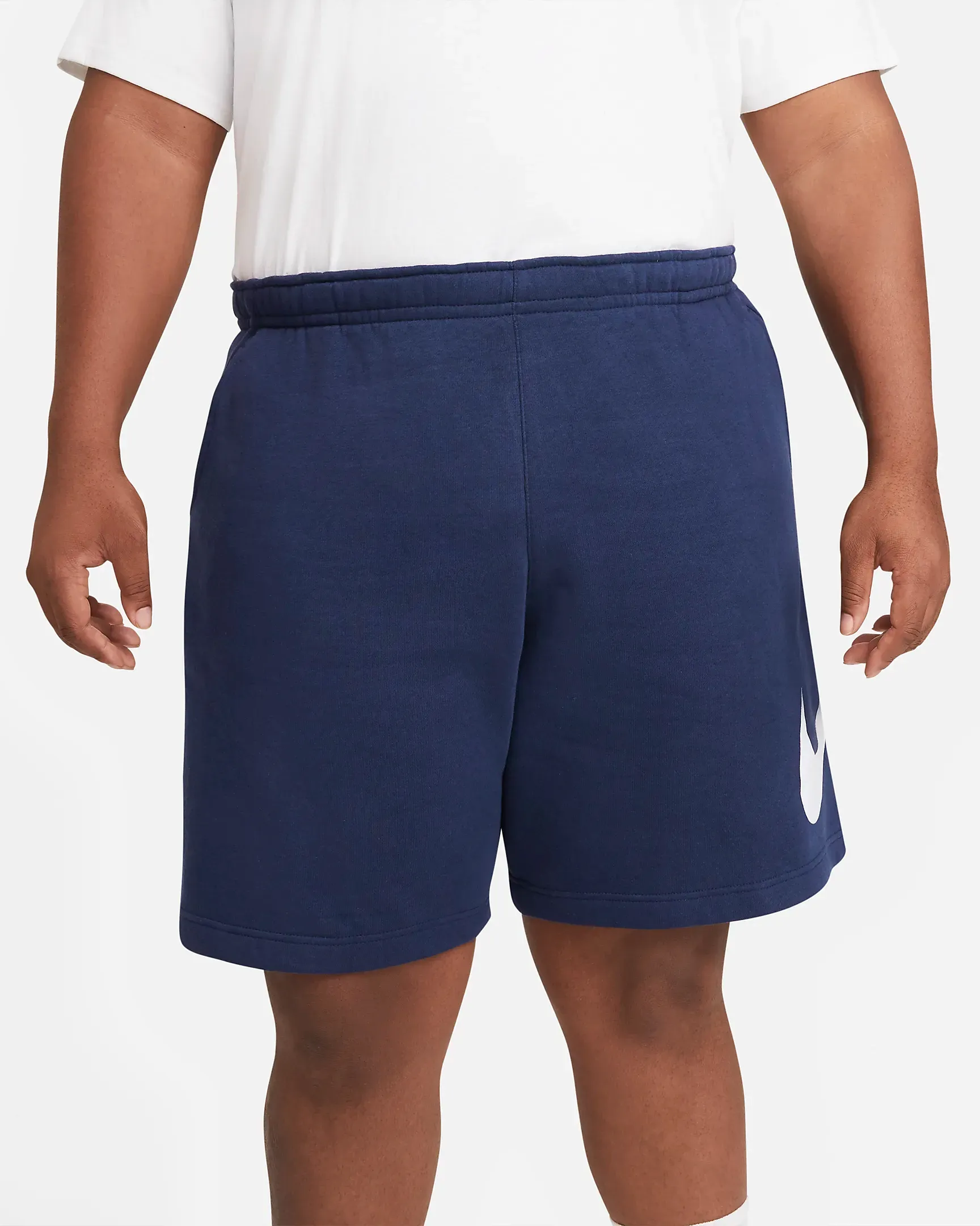 Nike Men's Sportswear Club Shorts - Midnight Navy / White