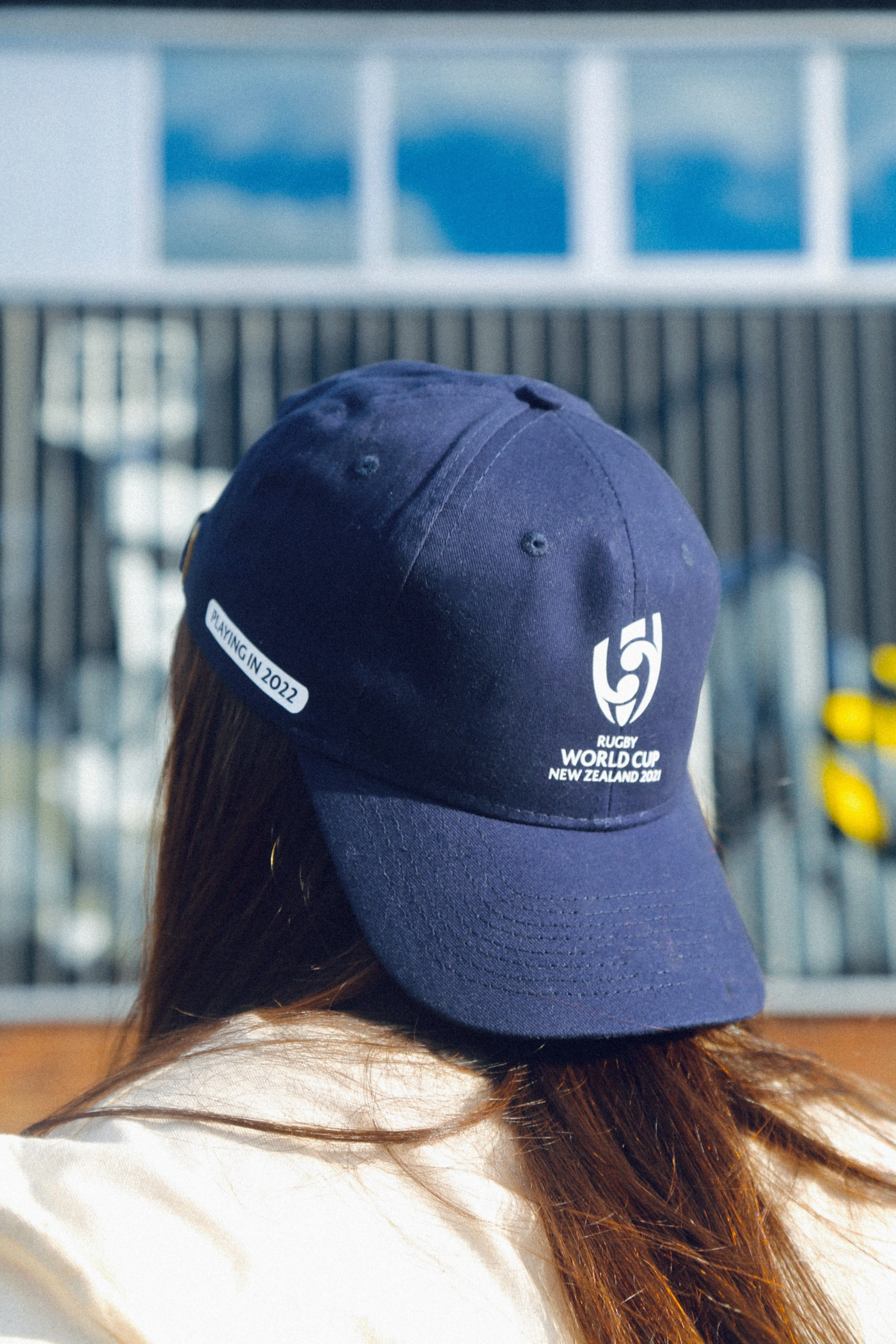 Official Women's Rugby World Cup Logo Cap - Navy