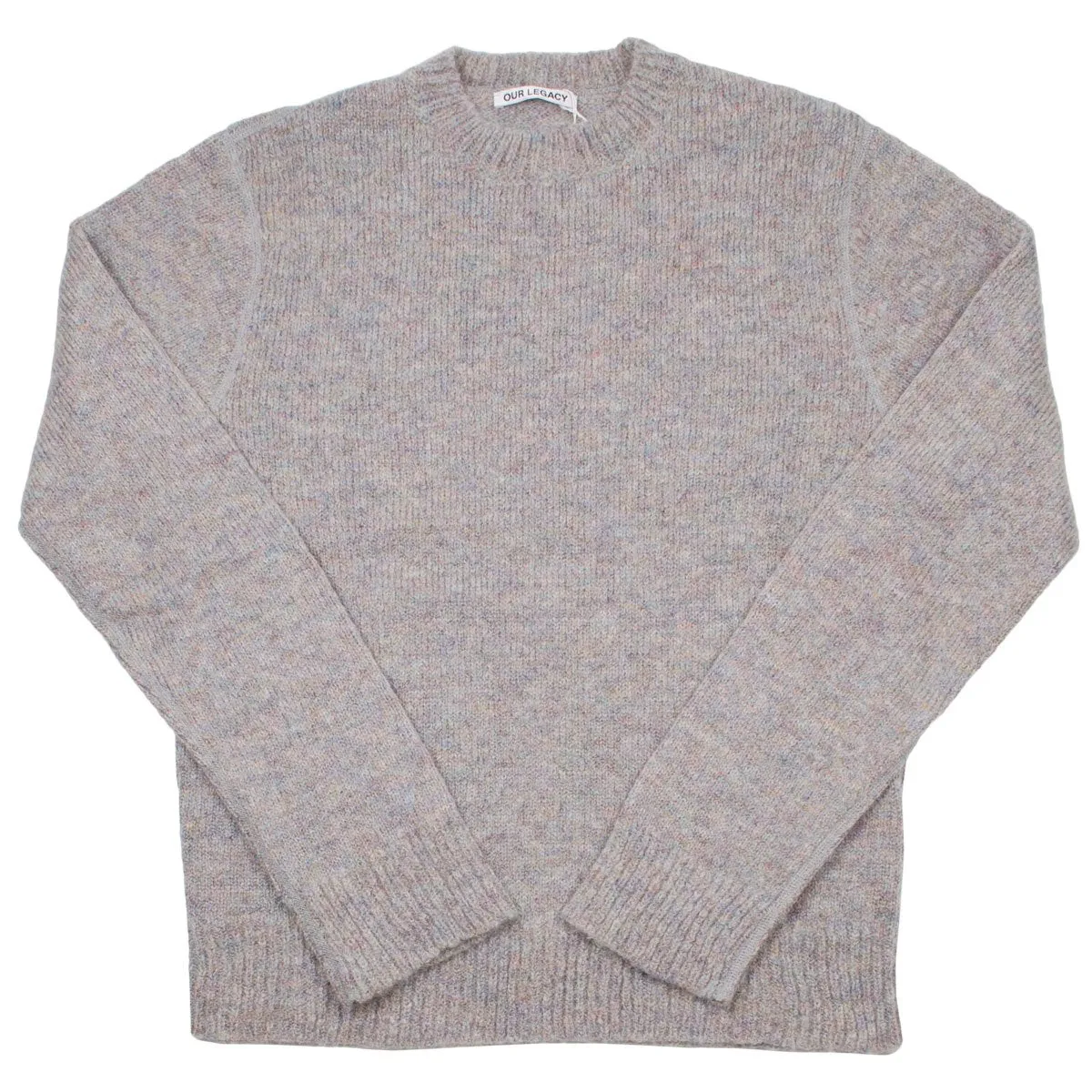 Our Legacy - Base Roundneck Sweater - Rainbow Tweed