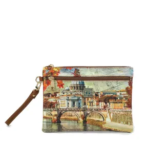 Pochette Media Donna con Zip Y NOT CLF-343 Winter Rome