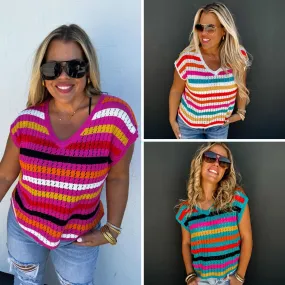 PREORDER: Cali Girl Knit Top (Ships Early July)