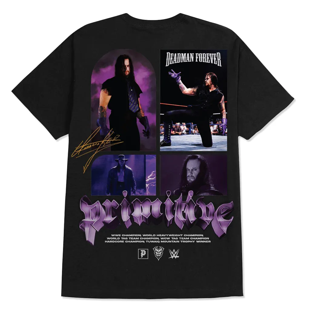 PRIMITIVE x WWE Deadman Forever Graphic Tee - Black