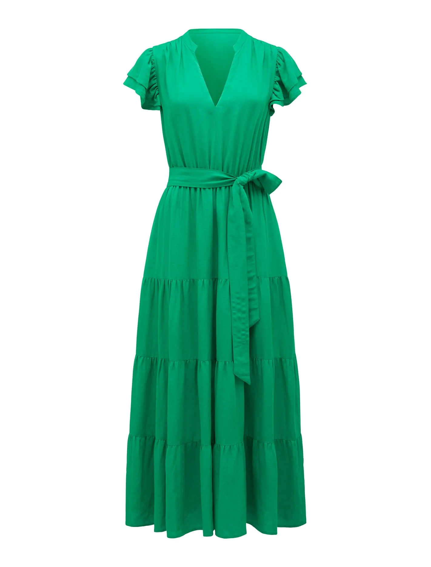 Ramona Tiered Shirt Midi Dress