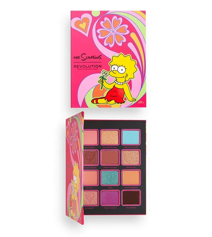 Revolution - *The Simpsons Summer of Love* - Paleta de sombras Lisa