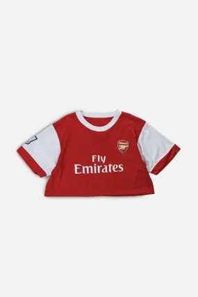 Rework Crop Arsenal Soccer Jersey - S