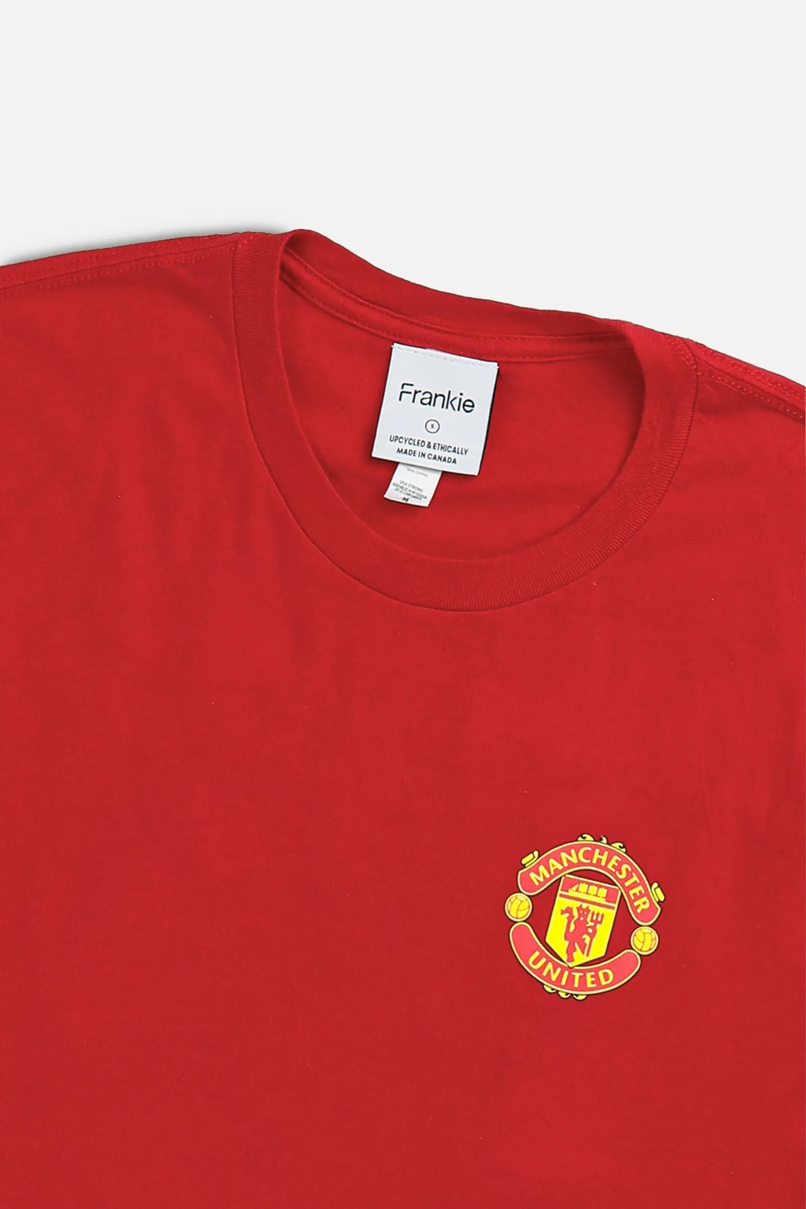 Rework Crop Manchester Soccer Tee - S