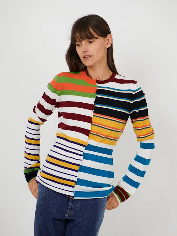 Roundneck Sweater in Multicolour