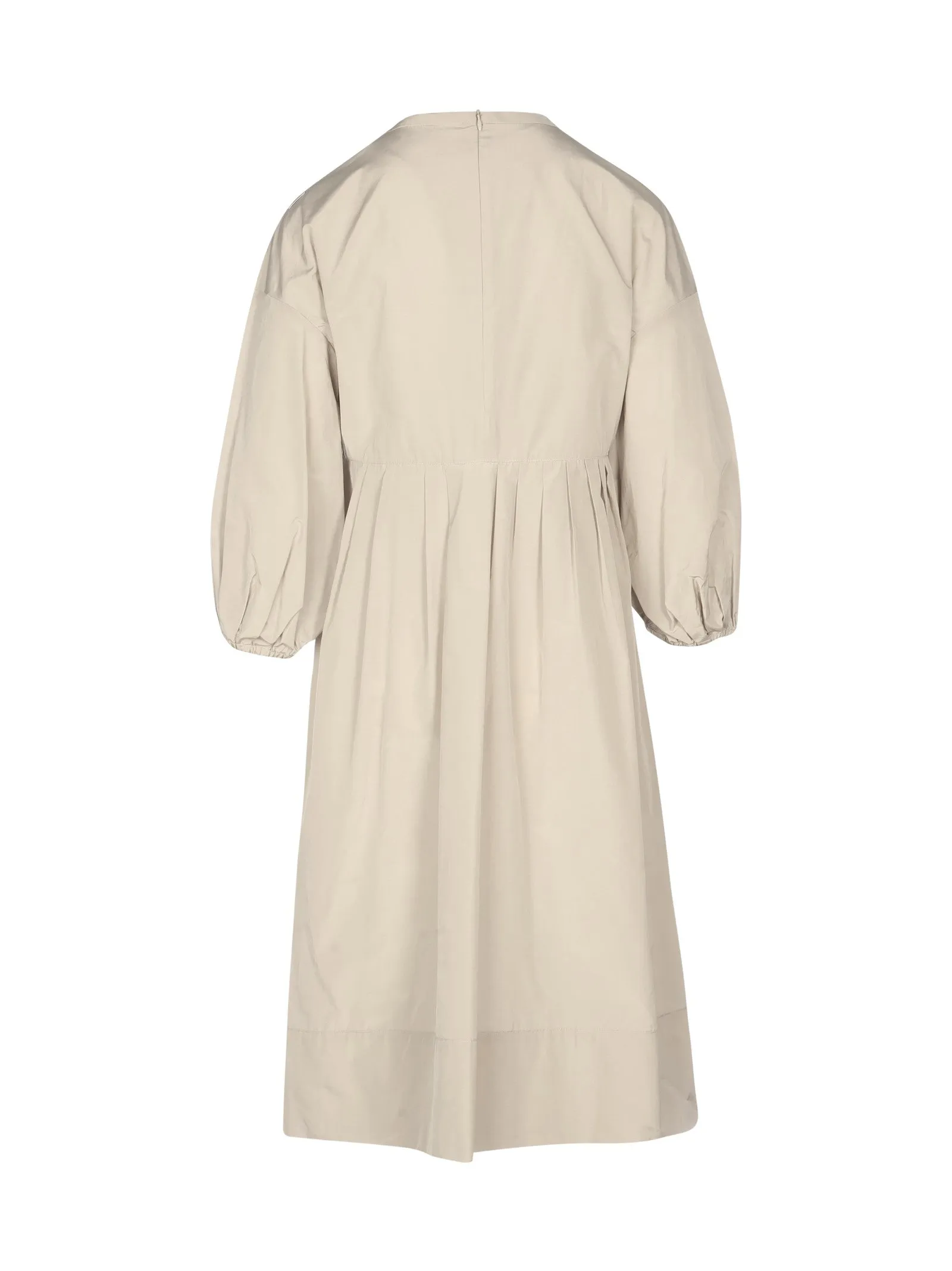 'S Max Mara Balloon Sleeve Midi Dress