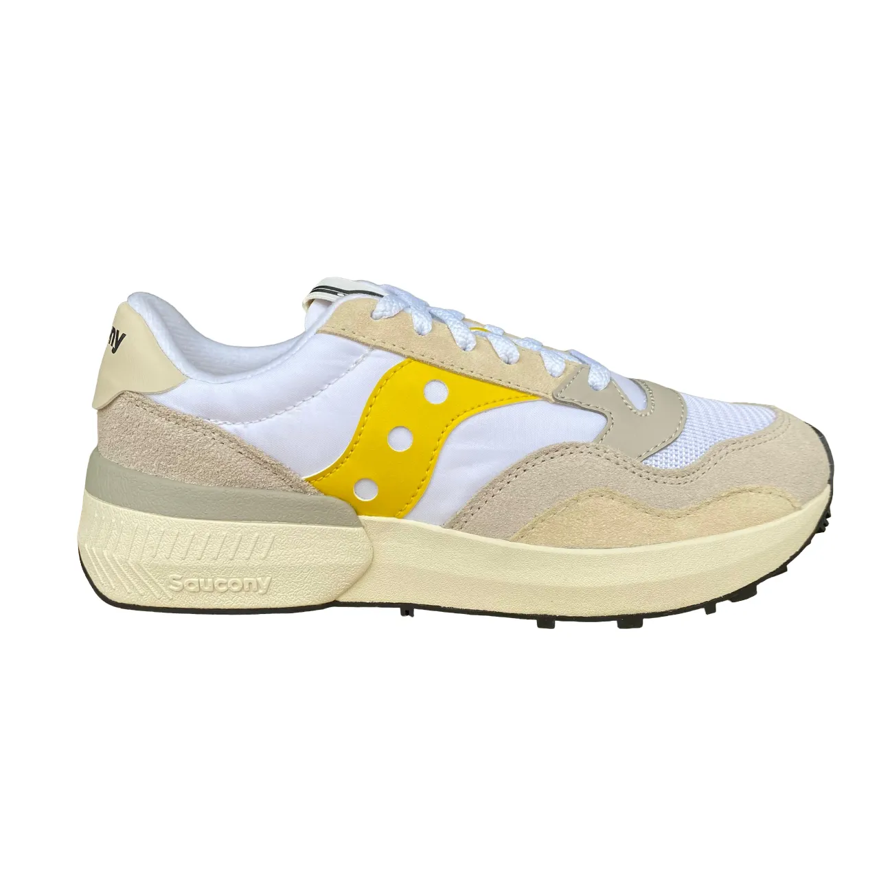 Saucony Originals men's sneakers shoe Jazz NXT S70790-16 white yellow