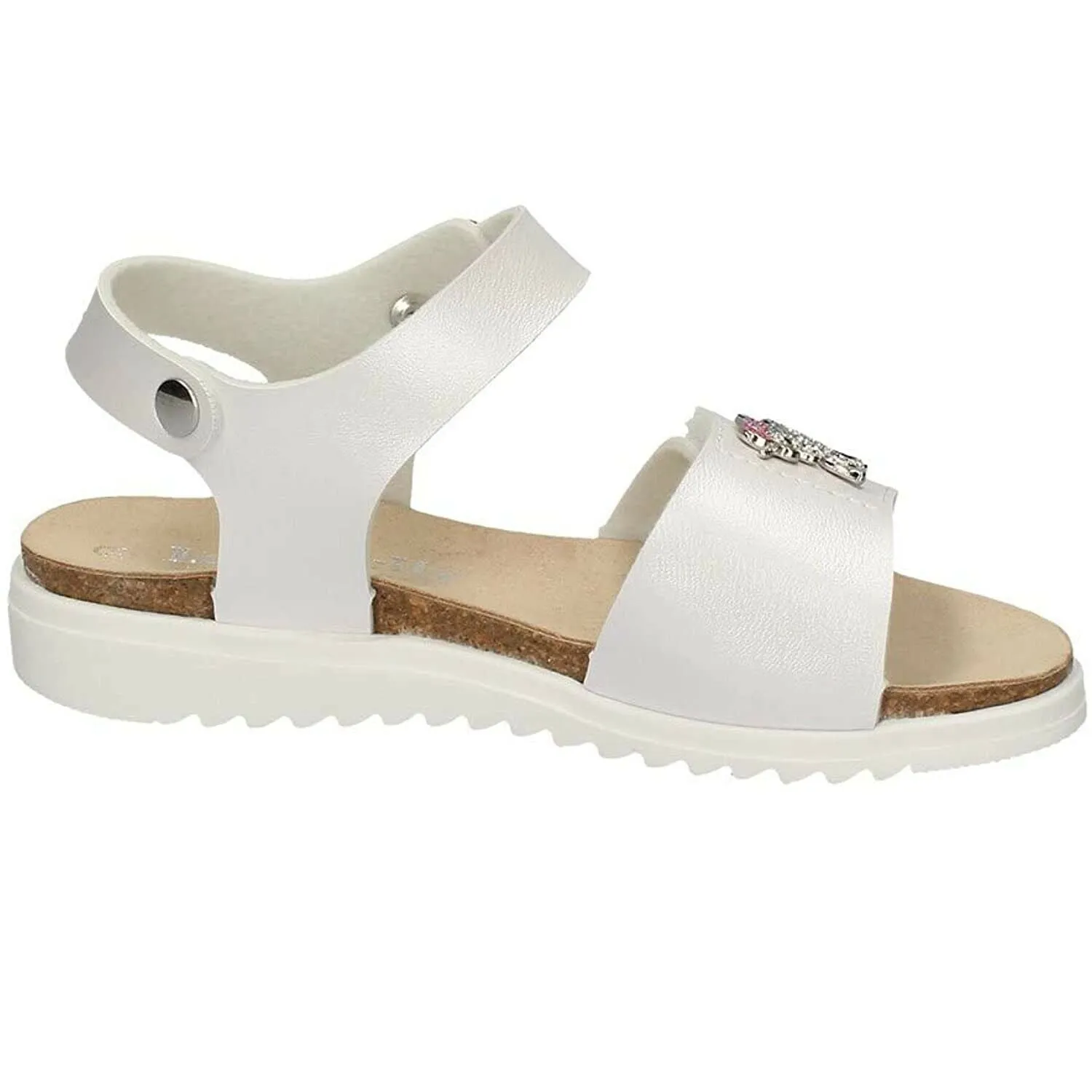 Scarpe bambina Lelli Kelly - Art. LK1500 sandali  unicorno bianco perlato casual