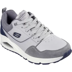 Skechers 183020 Uno Retro One Mens Leather Lace Up Trainer