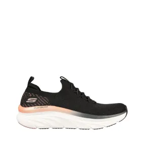 SKECHERS SNEAKERS 149366 D'LUX WALKER LET IT GLOW NERO-ROSA