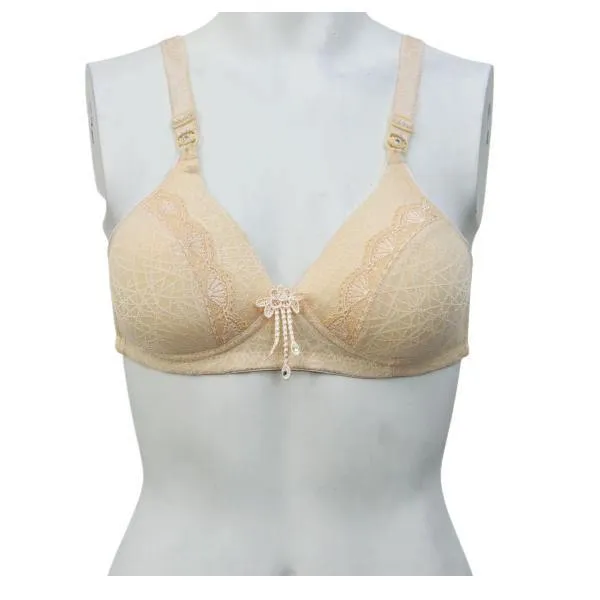 Smooth Cup Single Padded Fancy Bra