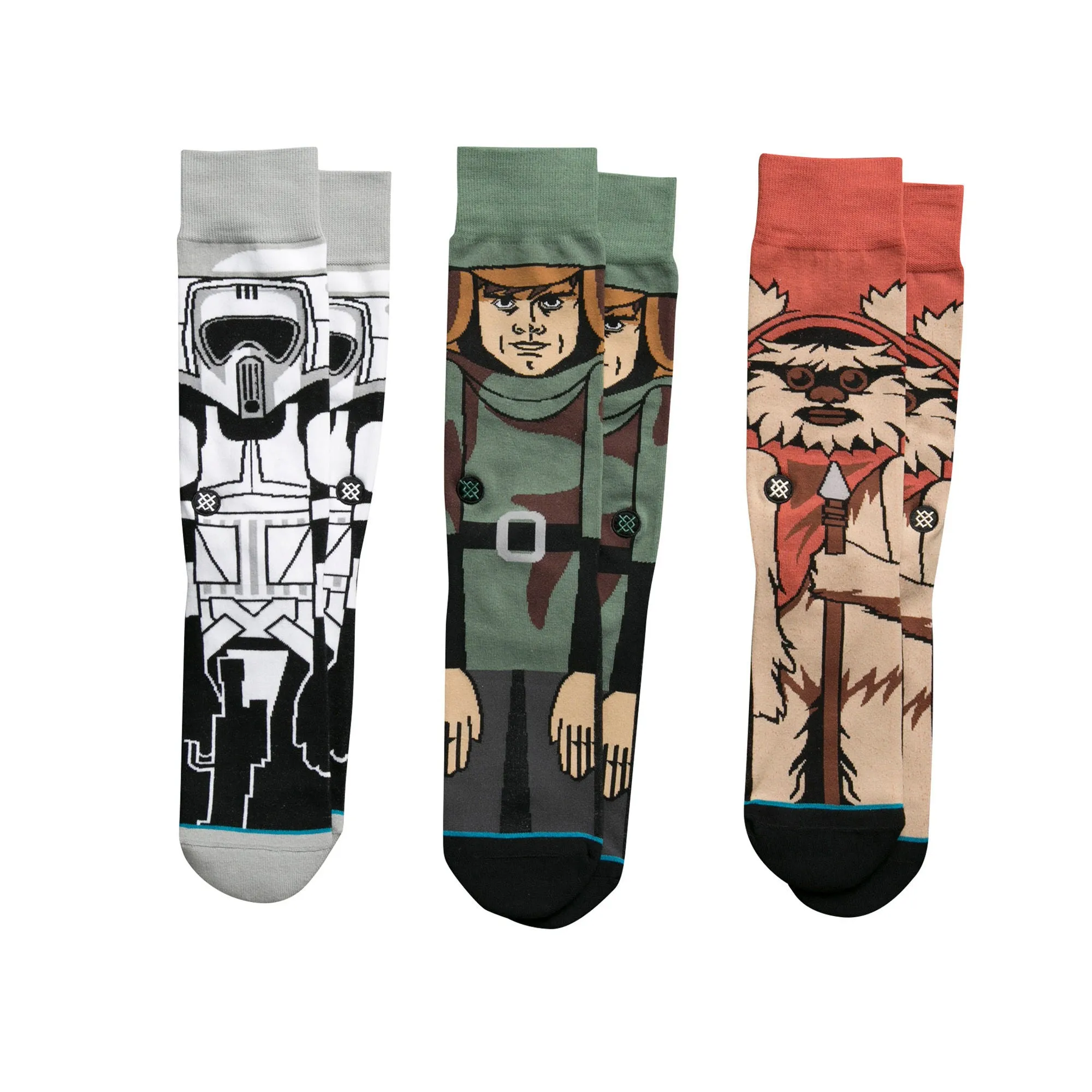 STANCE Return Of The Jedi Sock Gift Set Men | Black (M545D16RET)