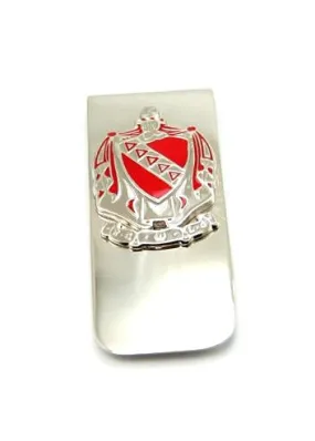 Tau Kappa Epsilon Money Clip with Coat of Arms