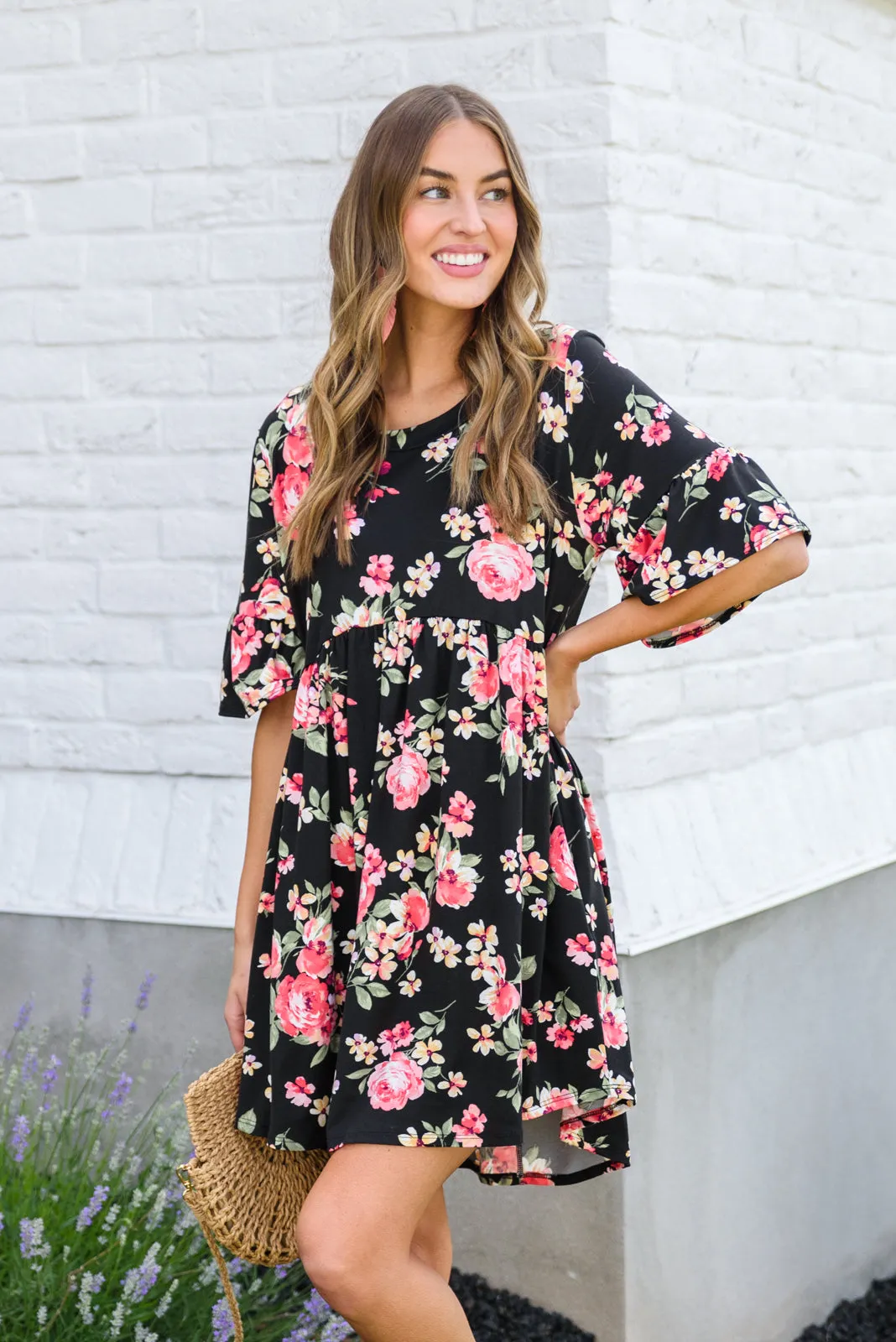 Tell Me Amore Floral Dress