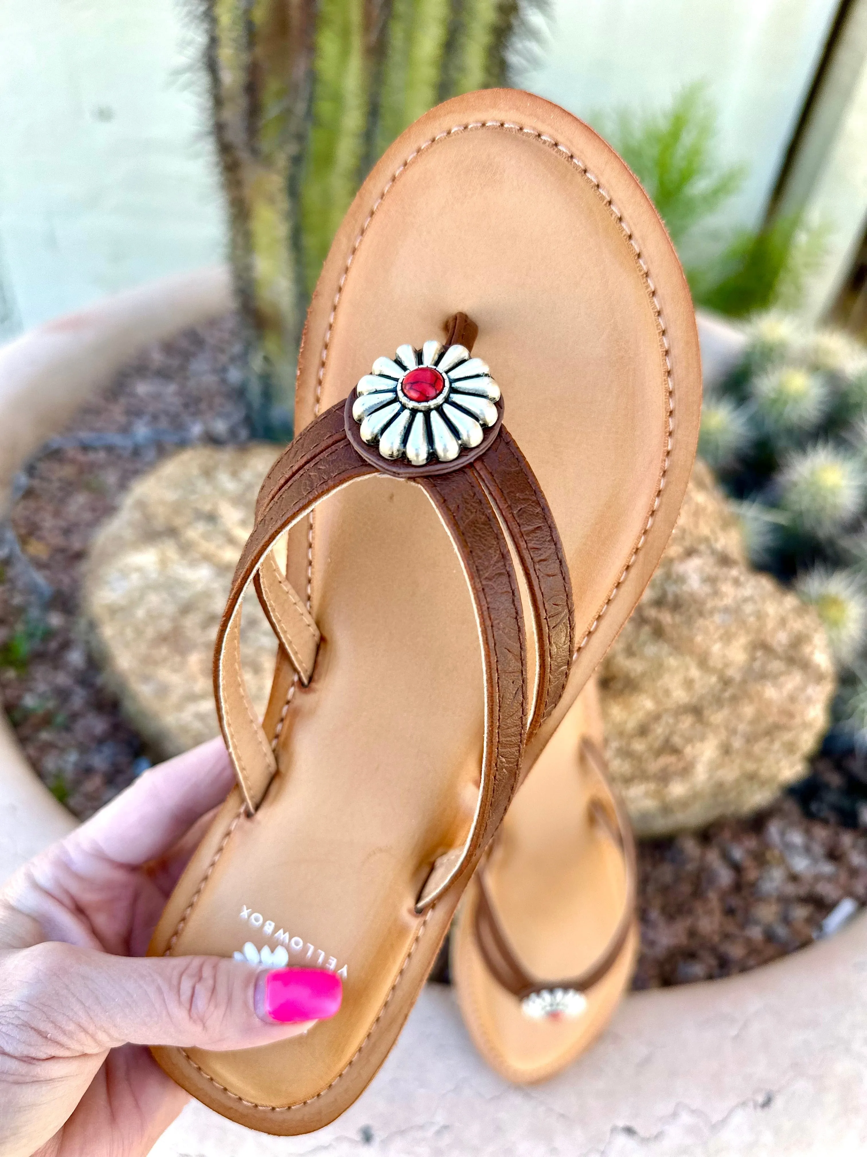 The Cinco Concho Flip Flop